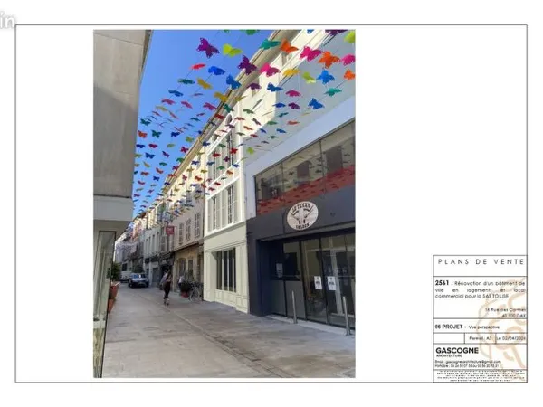T3 rue pietonne