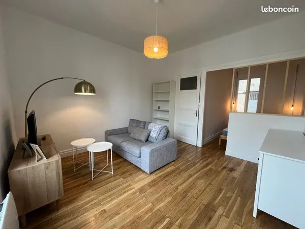 T1 bis meublé de 40 m² - Jardin - Cave
