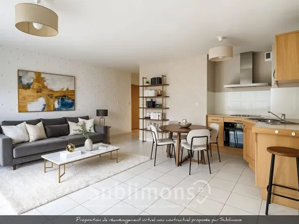Beau T2 en centre-ville avec rez-de-jardin