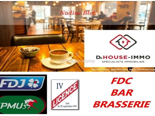 Murs et fonds FDC tabac presse FDJ bar restauration avec logement, terrasse et potentiel à exploiter