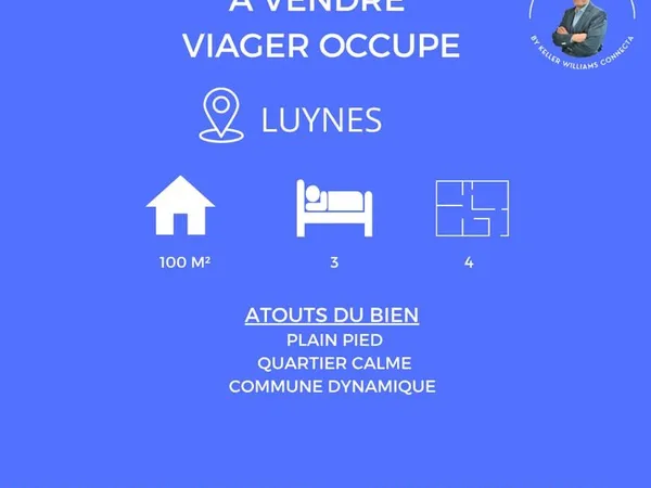 Maison en viager dans l'Ouest de Tours : placement sécurisé