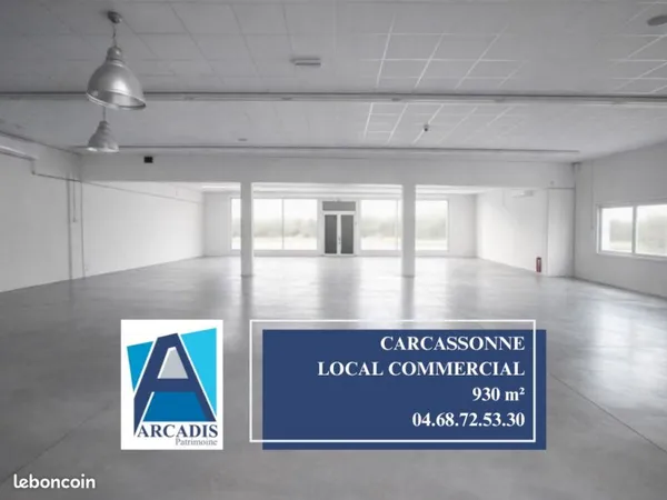 Local 930 m² CARCASSONNE