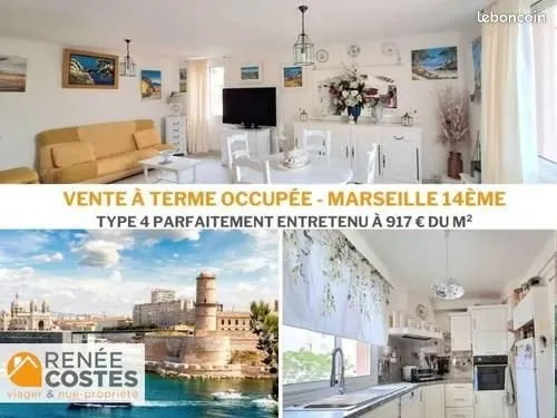 Appartement en Viager 4 pièces 67 m²