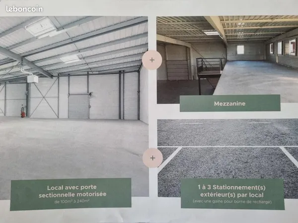 Local d'activité 112 m²