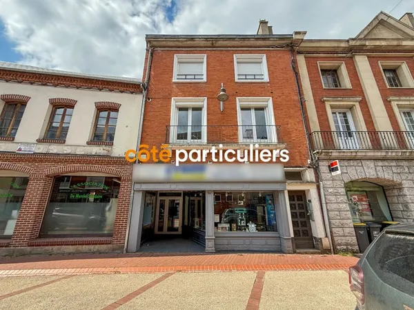 ST-POL-SUR-TERNOISE : IMMEUBLE MIXTE DE RAPPORT COMMERCE ET 2 APPARTEMENTS