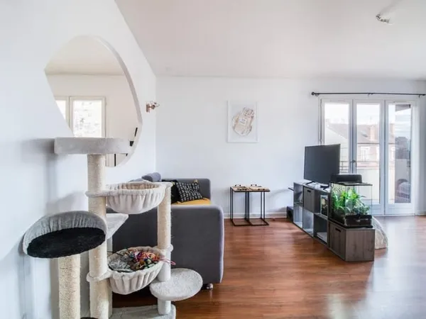 Appartement 47 m² avec balcon et place de parking