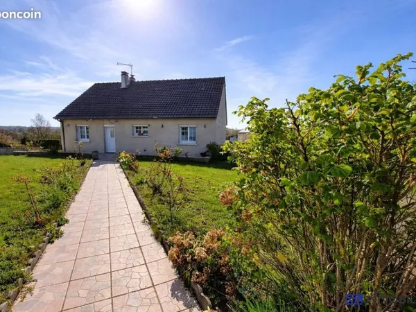 Maison de plain-pied 79m² sous-sol + atelier 73m²