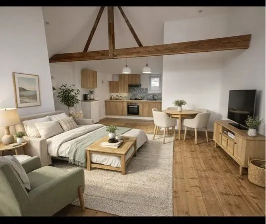 Studio 45 m2 refait à neuf