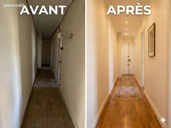Appartement 2 pièces 53 m² à rénover - Paris 15e, rue Desnouettes - 420 000
