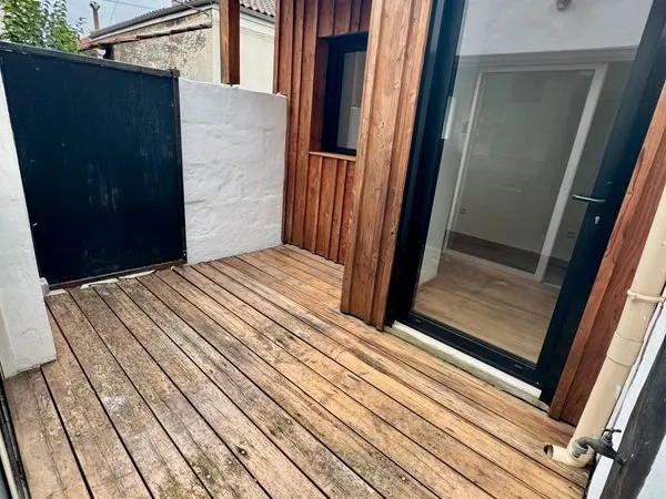 Appartement avec patio