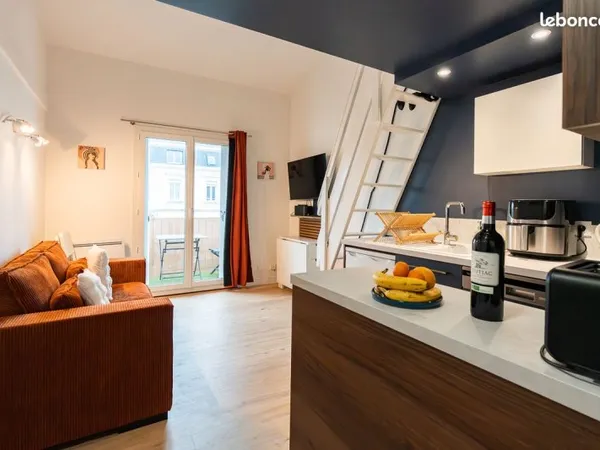 Magnifique Duplex avec Balcon proche mer de 40 m² au sol (24 m² Carrez)