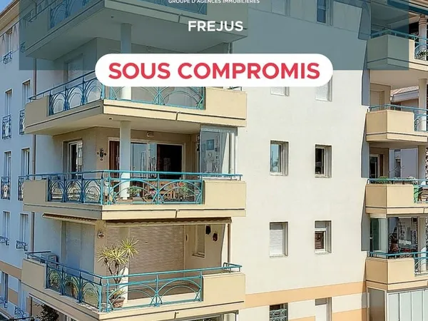 Port-frejus, Appartement 2 pièces 47m2, plage à pied, terrasse, parking sous-sol