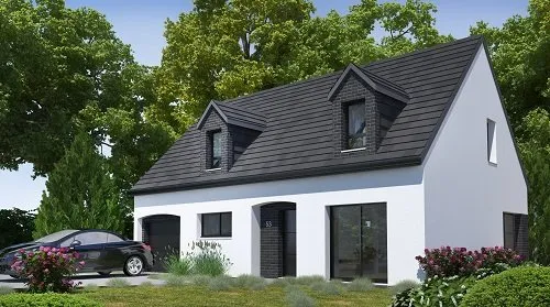 Terrain + maison 126 m²