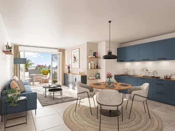 Appartement 2 pièces 42 m²