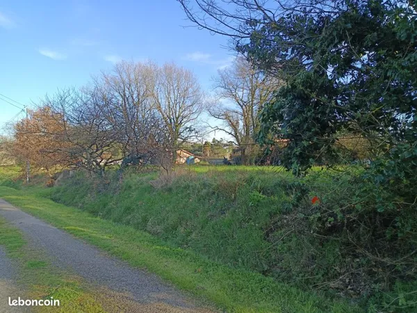 À vendre - Terrain de 1 097 m² dont 500 m² constructible à Pujaudran (32) - 135 000