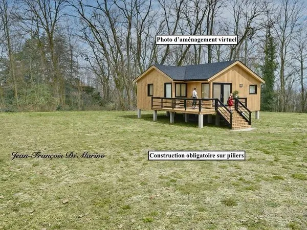 Terrain constructible 920 m²