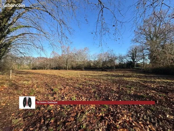 Terrain 856 m² Martillac