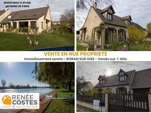 Vente en nue propriété - F79 ans - BORAN SUR OISE (60820)