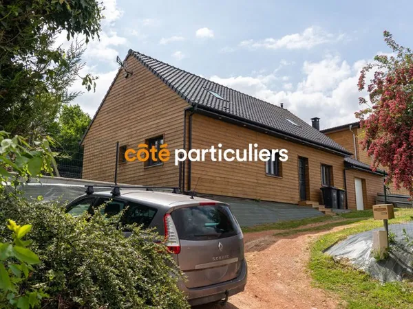 BOUBERS-SUR-CANCHE : PAVILLON BOIS 100m2
