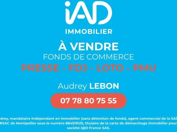Fonds de commerce 51 m²
