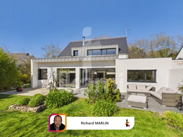 Villa contemporaine Ploemeur, Lomener et Plage à 5mn, Pompe
