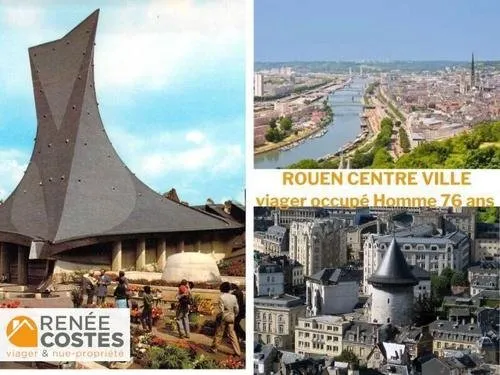 Viager occupé - H77 ans - ROUEN (76000)