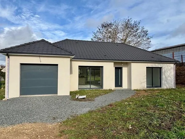 Maison neuve 109 m² Nevers Sans vis-à-vis Terrain 1 226 m²