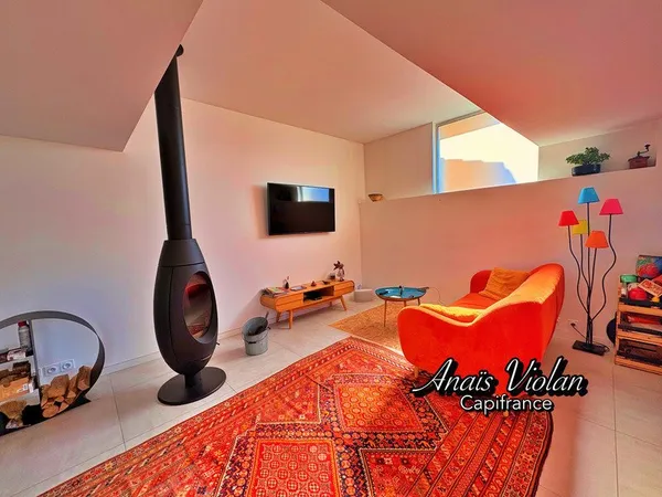 Maison d'architecte avec 3 chambres, terrasse, très belles prestations à vendre à Mauguio (34130)