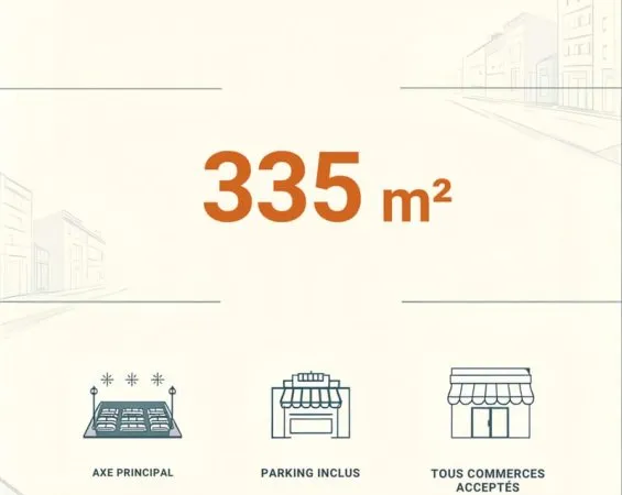 local commercial de 335M2 a louer à Marignane