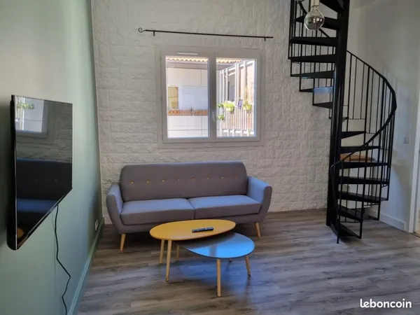 T3 meublé - les 2 chambres disponibles - rue du palais Gallien