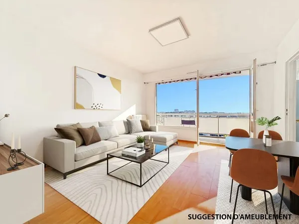 Appartement 2 pièces 45 m²