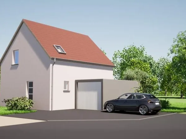 Maison avec garage