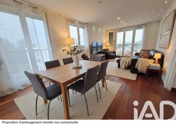 Appartement 4 pièces 67 m²
