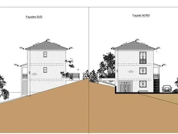 Terrain constructible 1212 m²