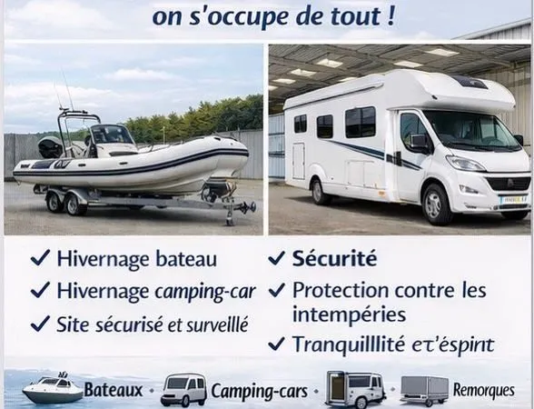 Stockage véhicules- Hivernage
