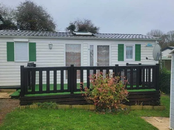 🏡 Mobil-home 2 chambres proche mer - Camping 4⭐ - Dieppe / Le Tréport