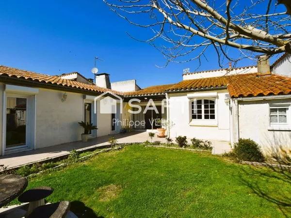 Maison plain-pied, 3 chambres, jardin, garage