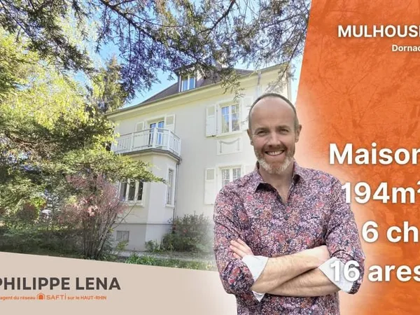 Maison bourgeoise début 20ème, 16a constructibles