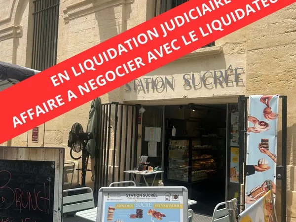 Fonds Commerce en Liquidation - Montpellier Zone Comedie - Commerce avec Bail Restauration/Bar avec 