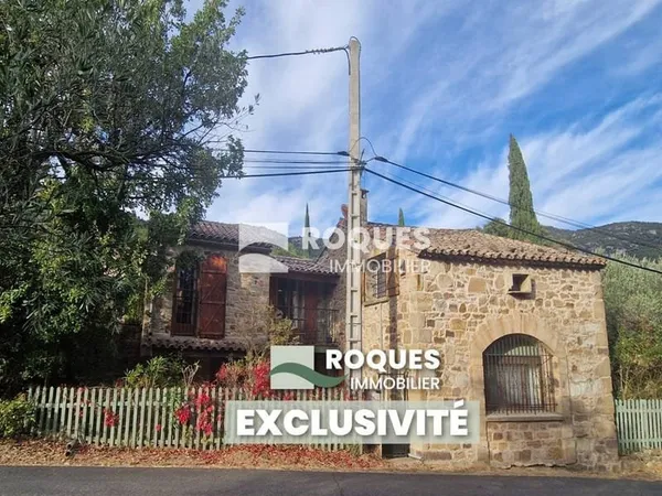 Secteur Lodève, Maison en pierre plus terrain et Piscine à V