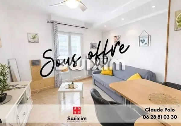 Appartement 1 pièce 22 m²