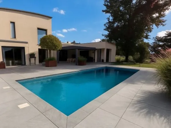 Maison d'architecte de 282m2 avec 5 chambres sur terrain de 17 a