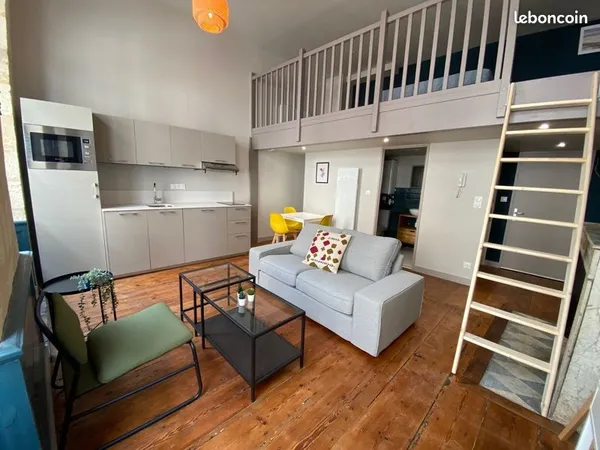 Appartement T1 bis meublé Bordeaux centre