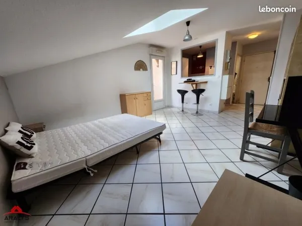 Studio 1 pièce 25 m²