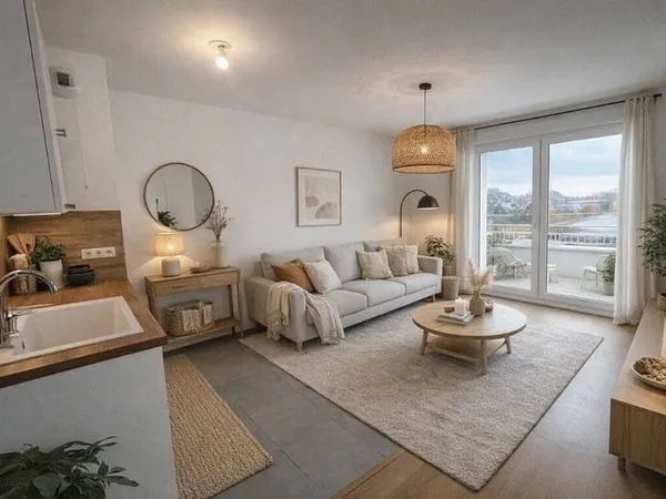 Appartement 3 pièces 60 m²