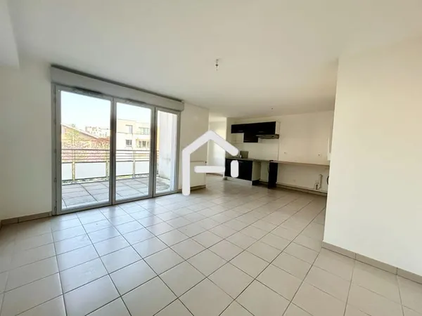 A VENDRE / T3 de 61.24m² avec balcon et une place de parking dans le 31300 - V7489