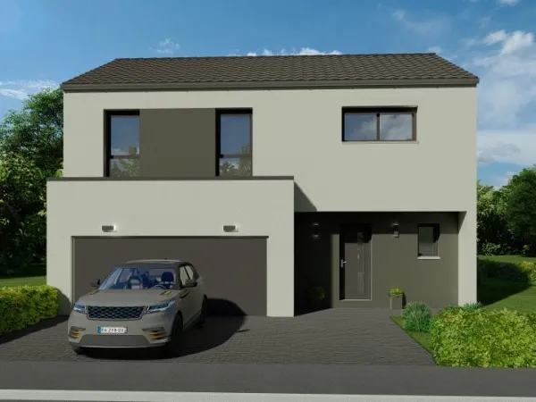 Terrain + maison 6 pièces 132 m²