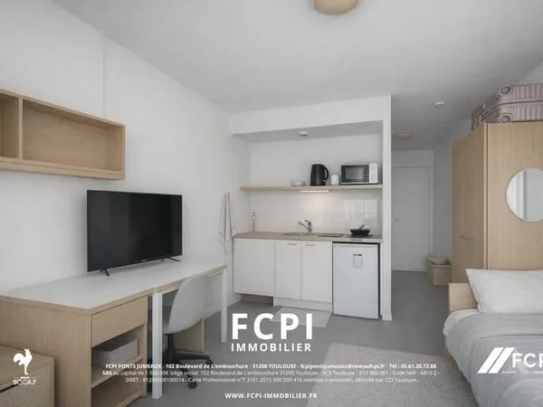 Studio 18.01 m2 - AUBERVILLIERS