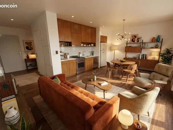 Appartement 3 pièces 60 m²