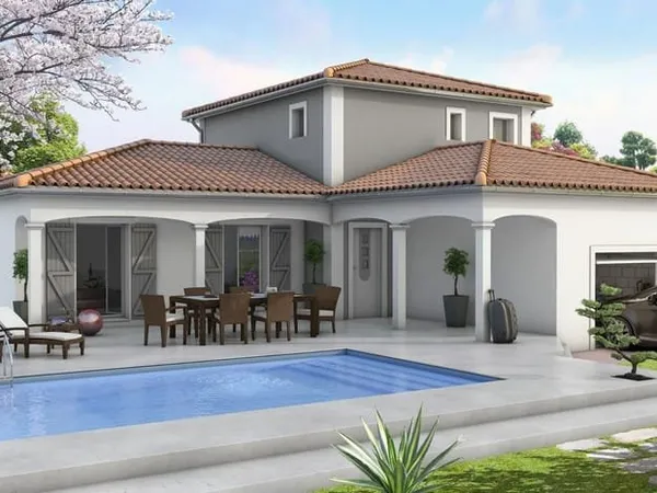 Caussade grande villa familiale 5 chambres
